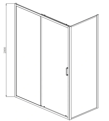 Душевой уголок Aquanet Alfa NAA1131 1600х900, прозрачное стекло NAA1131 1600900 Душевой уголок Aquanet Alfa NAA1131 1600х900, прозрачное стекло NAA1131 1600900