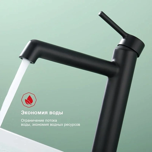 Смеситель для раковины Raglo R20.15.06, черный Смеситель для раковины Raglo R20.15.06, черный