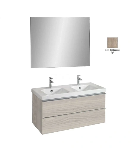 Комплект мебели 120 см Jacob Delafon Odeon Up , квебекский дуб, 3 ящика, 1 отверстие для смесителя, E4730-00+EB1085-NF+EB892-E10 Комплект мебели 120 см Jacob Delafon Odeon Up , квебекский дуб, 3 ящика, 1 отверстие для смесителя, E4730-00+EB1085-NF+EB892-E10