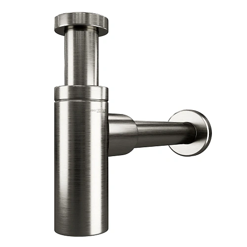 Сифон для раковины WasserKRAFT A172 оружейная сталь Сифон для раковины WasserKRAFT A172 оружейная сталь