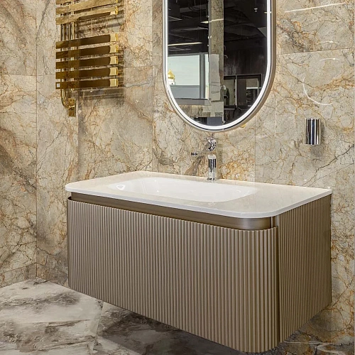 Тумба с раковиной Armadi Art OVALE 100 см DELMAR OV1110100-100 DELMAR Тумба с раковиной Armadi Art OVALE 100 см DELMAR OV1110100-100 DELMAR