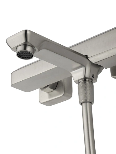 Смеситель для ванны Wonzon & Woghand DIAMOND брашированный никель (WW-88639011-BN) Смеситель для ванны Wonzon & Woghand DIAMOND брашированный никель (WW-88639011-BN)