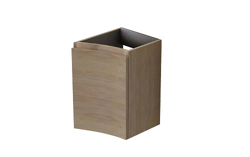 Шкаф CEZARES VAGUE 54835 Rovere tabacco подвесной с одной распашной створкой, правый Шкаф CEZARES VAGUE 54835 Rovere tabacco подвесной с одной распашной створкой, правый