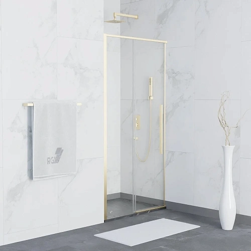 Душевая дверь RGW Stilvoll SV-12G 1400 мм Easy Clean золото brush 32321214-16 Душевая дверь RGW Stilvoll SV-12G 1400 мм Easy Clean золото brush 32321214-16
