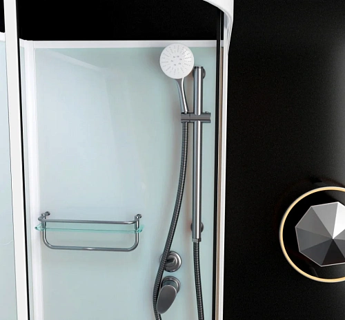 Душевая кабина Frank F418R White 418019 100x80 Душевая кабина Frank F418R White 418019 100x80