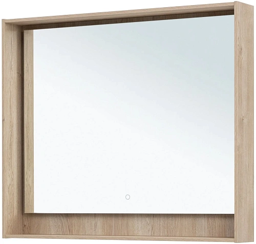 Зеркало Aquanet Милан 100 дуб светлый 00336406 Зеркало Aquanet Милан 100 дуб светлый 00336406