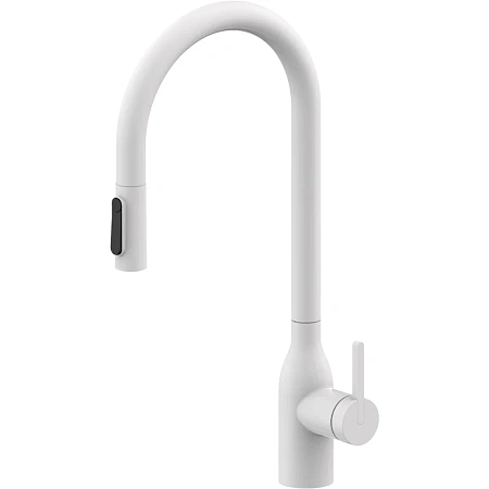 Смеситель для кухни Paulmark Universal белый Un213880-WH