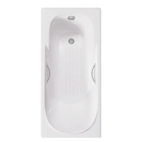 Ванна чугунная Delice Maestro 200х85 DLR230646R-AS с отверстиями под ручки и антискользящим покрытием Ванна чугунная Delice Maestro 200х85 DLR230646R-AS с отверстиями под ручки и антискользящим покрытием