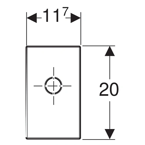 Крышка и патрубок внутристенного сифона скрытого монтажа Geberit 115.416.11.1 Крышка и патрубок внутристенного сифона скрытого монтажа Geberit 115.416.11.1