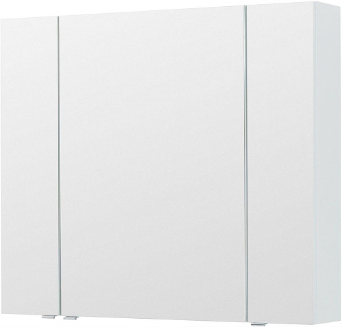 Зеркальный шкаф Aquanet Алвита New 100 Белый матовый 00277542 Зеркальный шкаф Aquanet Алвита New 100 Белый матовый 00277542