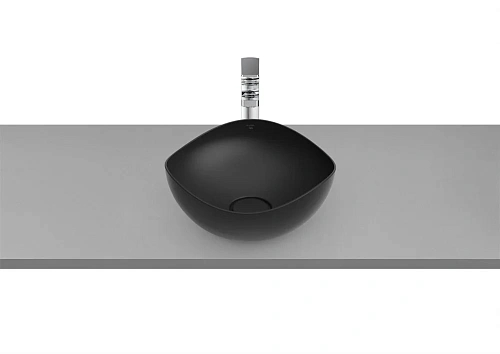 Раковина Roca Ruy Ohtake накладная D375 оникс матовый 327A15640 Раковина Roca Ruy Ohtake накладная D375 оникс матовый 327A15640