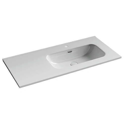 Раковина Ceramica Nova Element CN7003R мебельная чаша справа с отверстием под смеситель 1010x465x180 мм белый Раковина Ceramica Nova Element CN7003R мебельная чаша справа с отверстием под смеситель 1010x465x180 мм белый