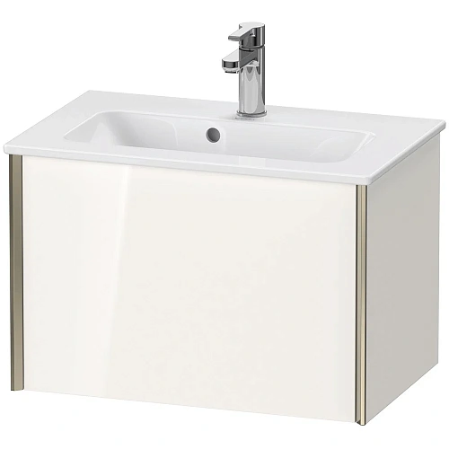 Тумба под раковину Duravit XVIU XV40780B122 подвесная компакт 61 см белая глянцевый Тумба под раковину Duravit XVIU XV40780B122 подвесная компакт 61 см белая глянцевый