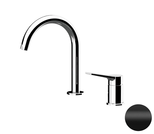 Смеситель для раковины Remer Slash SL57NO, черный матовый Смеситель для раковины Remer Slash SL57NO, черный матовый