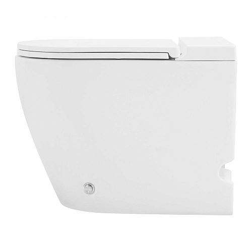 Унитаз приставной ABBER Bequem AC1115P белый с импульсным смывом с крышкой микролифт Унитаз приставной ABBER Bequem AC1115P белый с импульсным смывом с крышкой микролифт