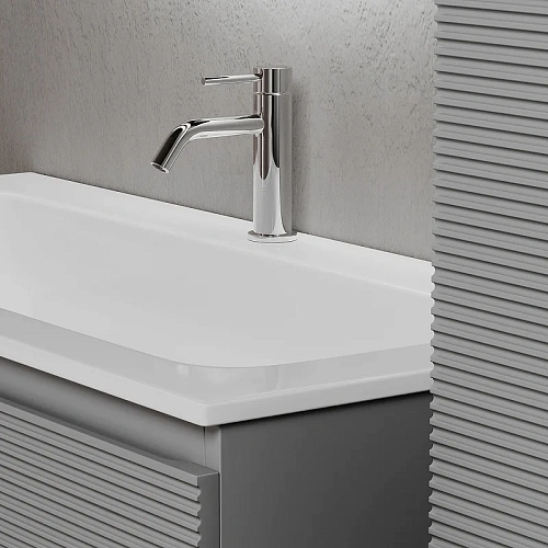 Тумба под раковину Sancos Folk FL80ES 790х445х500 Ergraut soft, подвесная Тумба под раковину Sancos Folk FL80ES 790х445х500 Ergraut soft, подвесная