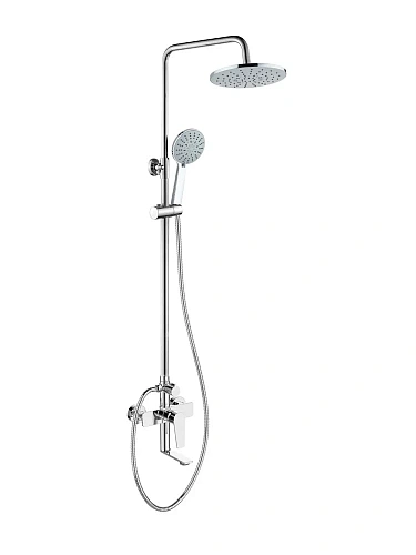 Душевая система Agger Brilliant A0393300 с изливом, хром Душевая система Agger Brilliant A0393300 с изливом, хром