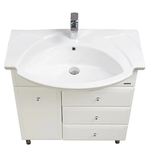 Тумба под раковину Aquaton Эмили М 80 белый 1A056401EM010 Тумба под раковину Aquaton Эмили М 80 белый 1A056401EM010