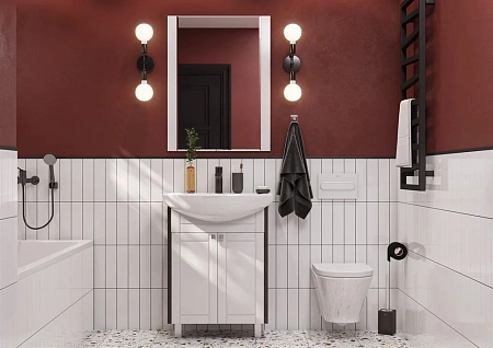 Зеркало Aquaton Альпина 65 венге 1A133502AL500 Зеркало Aquaton Альпина 65 венге 1A133502AL500