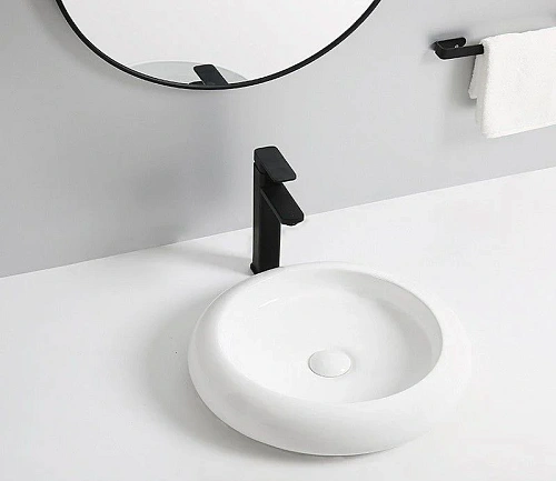 Раковина CeramaLux 7031B накладная, белый Раковина CeramaLux 7031B накладная, белый