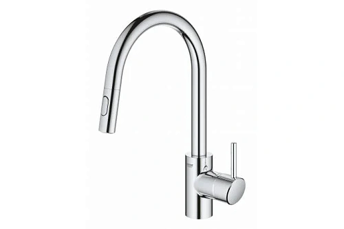 Смеситель для кухни GROHE Concetto, высокий излив, хром (31483002) Смеситель для кухни GROHE Concetto, высокий излив, хром (31483002)