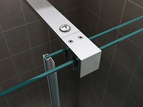 Душевая перегородка ABBER Komfort AG09120 120 см универсальная, профиль хром, стекло прозрачное Душевая перегородка ABBER Komfort AG09120 120 см универсальная, профиль хром, стекло прозрачное