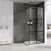 Душевая перегородка ABBER Immer Offen AG62090B 90 см универсальная, профиль черный, стекло прозрачное Душевая перегородка ABBER Immer Offen AG62090B 90 см универсальная, профиль черный, стекло прозрачное