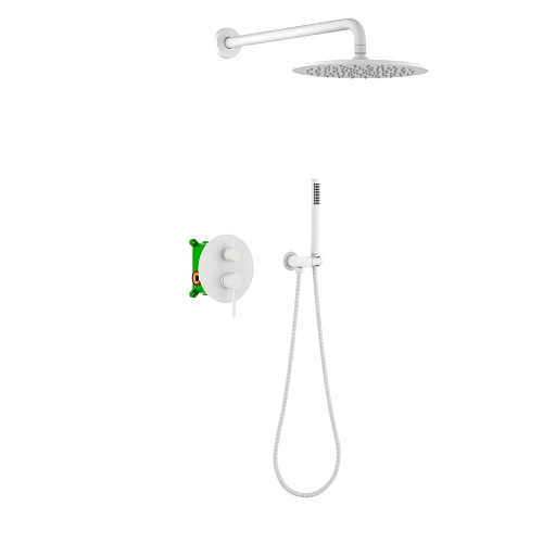 Душевая система Timo Saona SX-2369/16SM встраиваемая белый матовый Душевая система Timo Saona SX-2369/16SM встраиваемая белый матовый