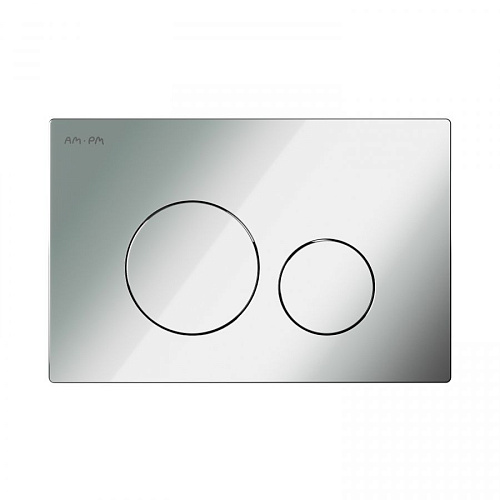 Клавиша смыва AM.PM Pro L I049051 пневматическая, пластикцевый хром Клавиша смыва AM.PM Pro L I049051 пневматическая, пластикцевый хром