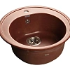 Кухонная мойка GranFest Rondo R-510 кр.м красный марс Кухонная мойка GranFest Rondo R-510 кр.м красный марс