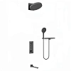 Душевая система Vincea Inspire VSFW-433TI3RGM встраиваемый, термостат, вороненая сталь Душевая система Vincea Inspire VSFW-433TI3RGM встраиваемый, термостат, вороненая сталь