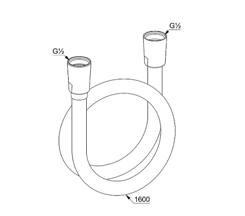 Душевой шланг Kludi SUPARAFLEX 61072N0-00 брашированное золото Душевой шланг Kludi SUPARAFLEX 61072N0-00 брашированное золото