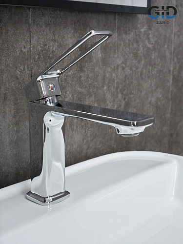 Смеситель для раковины Gid Niagara L057-CH-K L057CHK хром Смеситель для раковины Gid Niagara L057-CH-K L057CHK хром