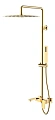 Душевая система Boheme Qubic Shinny Gold 478-G Душевая система Boheme Qubic Shinny Gold 478-G