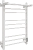 Полотенцесушитель электрический EWRIKA Пенелопа КВ 80х50, с полкой, белый 538320