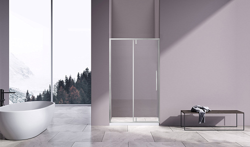 Душевая дверь Vincea Slim-N VDP-4SN100CL хром, стекло прозрачное Душевая дверь Vincea Slim-N VDP-4SN100CL хром, стекло прозрачное