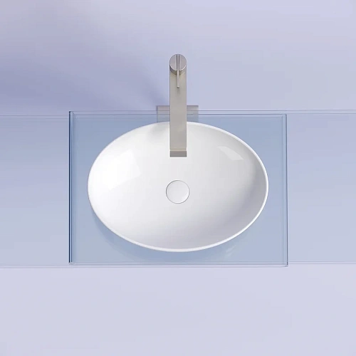 Раковина Ceramica Nova ELEMENT CN6056 белый накладная Раковина Ceramica Nova ELEMENT CN6056 белый накладная