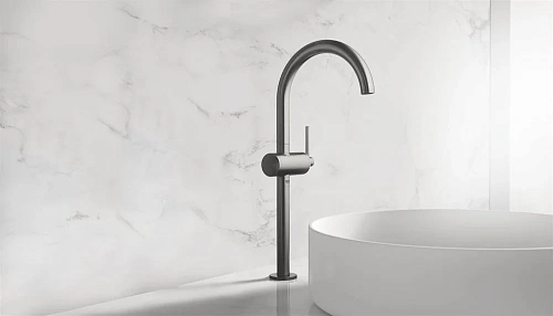 Смеситель для раковины GROHE Atrio New, свободностоящий, темный графит (32647AL3) Смеситель для раковины GROHE Atrio New, свободностоящий, темный графит (32647AL3)