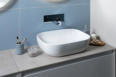 Раковина Aquanet Lake-1 накладная LAKE-1 Раковина Aquanet Lake-1 накладная LAKE-1