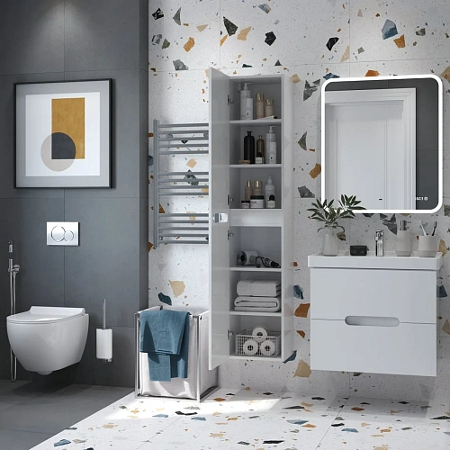 Шкаф-пенал BRIZ Пола п6-35 универсальный 236 04-06035-00 00 БЕЛ белый Шкаф-пенал BRIZ Пола п6-35 универсальный 236 04-06035-00 00 БЕЛ белый