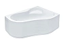 Акриловая ванна Santek Ибица 150х100 R асимметричная белая 1WH112035 1.WH11.2.035