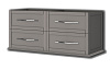 Картинка анонса товара «тумба под раковину cezares tiffany 55244 grigio nuvola 1170x450 подвесная»