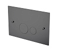 Клавиша смыва Boheme SHINE GUN METAL 648-SGM ультраплоская (для 666) графит глянцевый Клавиша смыва Boheme SHINE GUN METAL 648-SGM ультраплоская (для 666) графит глянцевый