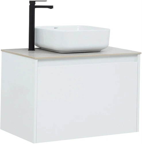 Тумба под раковину Aquanet Nova Lite 75 белый (1 ящик) 00242275 Тумба под раковину Aquanet Nova Lite 75 белый (1 ящик) 00242275