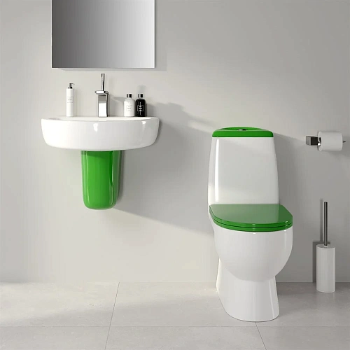 Полупьедестал Sanita Luxe Best Color Green BSTSLSP05 Полупьедестал Sanita Luxe Best Color Green BSTSLSP05