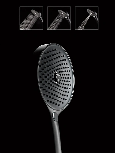 Душевая система AQUAme AQM 8005B с термостатом, Черный AQM8005B Душевая система AQUAme AQM 8005B с термостатом, Черный AQM8005B