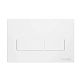 Клавиша смыва WasserKRAFT WM03 матовый белый с клавишей смыва матовый белый Клавиша смыва WasserKRAFT WM03 матовый белый с клавишей смыва матовый белый