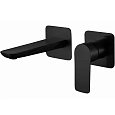Смеситель для раковины VENTAS S 076008 скрытого монтажа, раздельный, черный матовый Смеситель для раковины VENTAS S 076008 скрытого монтажа, раздельный, черный матовый