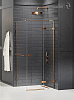 Картинка анонса товара «душевой уголок new trendy avexa copper brushed r 90x120x200 exk-3646 брашированная медь»