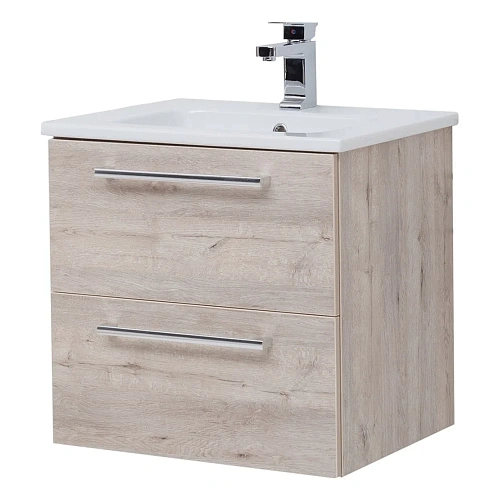 Тумба под раковину DREJA GIO, 60 см, подвесная, 2 ящика, дуб кантри 77.0102D Тумба под раковину DREJA GIO, 60 см, подвесная, 2 ящика, дуб кантри 77.0102D